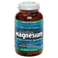 Green Nutritionals Pure Ocean Source Marine Magnesium 60c