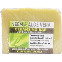 HARMONY SOAPWORKS Cleansing Bar Neem & Aloe Vera 140g