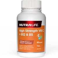 NutraLife High Strength Vit C + B12 & B5