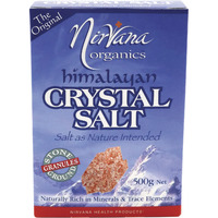 NO08 NIRVANA ORGANICS Himalayan Salt Granules 500g