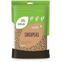 Lotus Organic Chick Peas 500gm