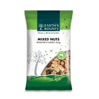 Earth's Bounty Roasted & Salted Mixed Nuts 500g