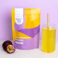 Happy Way Pre-Workout Powder Passionfruit 250g