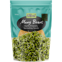 Untamed Health Earth Friendly Sprouting Seeds Mung Beans 100g