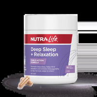 NutraLife Deep Sleep + Relaxation Triple Action Formula 60c