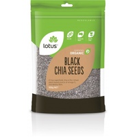 Lotus Organic Chia Seeds Black Bag G/F 500g