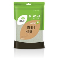 Lotus Organic Millet Flour 500g