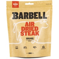 Barbell Burn Chilli Spice Air Dried Steak Biltong Organic 200g