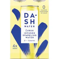 Dash Lemon Infused Sparkling Water 300ml