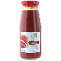 Global Organics Organic Tomato Passata (Puree) Glass G/F 400g