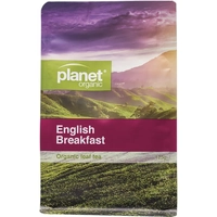 Planet Organic English Breakfast Herbal Loose Leaf Tea 125g