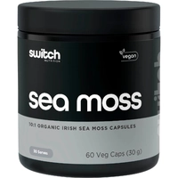 Switch Nutrition Organic Irish Sea Moss Capsules 60 Caps