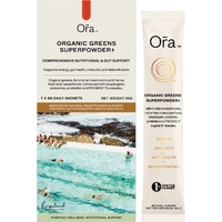 Ora Health Organic Greens Superpowder+ Daily Sachets