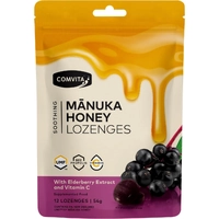 Comvita Manuka Honey Lozenges Elderberry Extract & Vitamin C