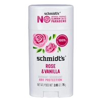 Schmidt's Deodorant Stick Rose + Vanilla 75g