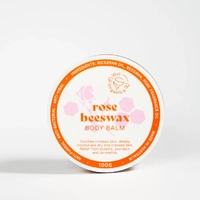 ViVi Organics Natural Beeswax Balm & Rose 100g