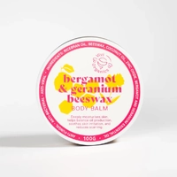 Vivi Organics Bergamot, Geranium & Zinc Oxide Beeswax Body Balm 50g