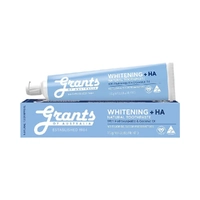 Grants Natural Whitening Toothepaste + Ha with Hydroxyapatite & Coconut Oil