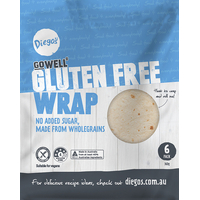 Diego's GoWell Gluten Free Wraps 360g