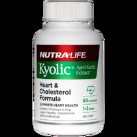 NutraLife Kyolic Aged Garlic Extract Heart & Cholesterol Formula 60c